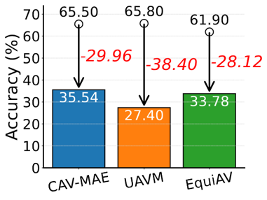 Recognition plot / bar chart